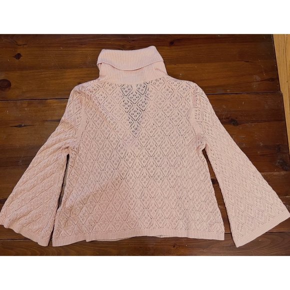 Cabo women’s pink snap front lightweight cardigan size small - Picture 3 of 8